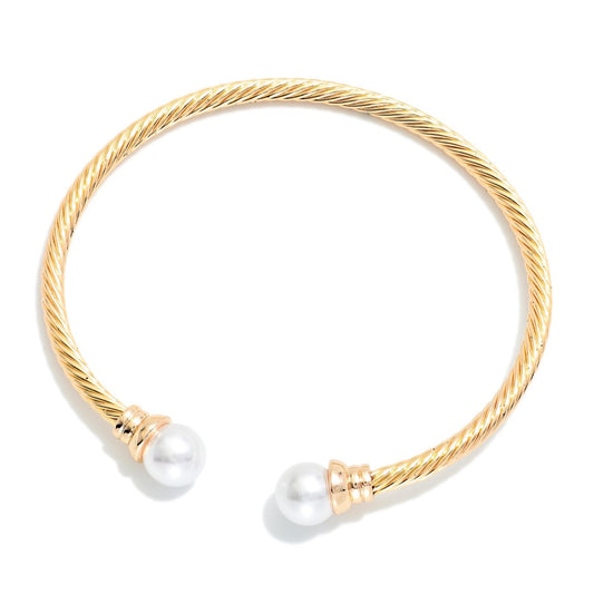 Twisted Metal Cuff Bracelet